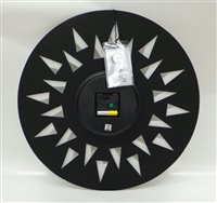 Wall Clock Lowell Design in Resin 07413BN - 07413BN